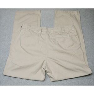 LL‎ Bean Standard Fit Khakis Mens 38x32 Outdoors Preppy Casual